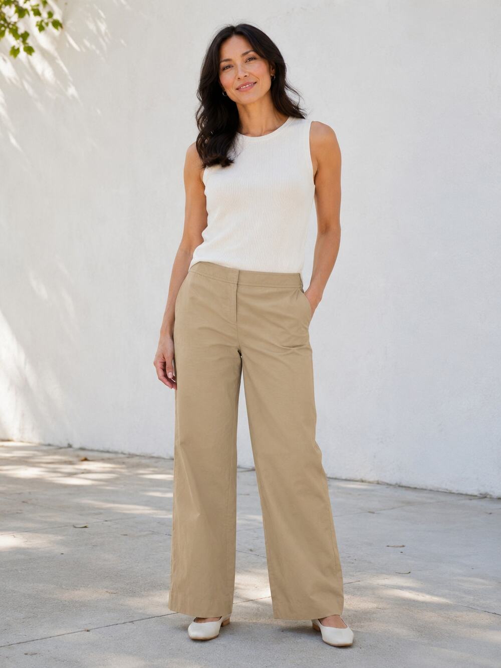 Loft Dress Pants Beige Size 10P